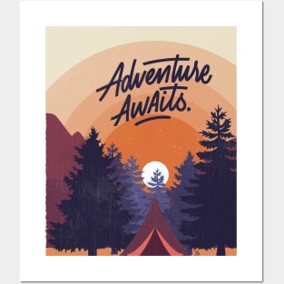 Adventure Awaits Posters and Art